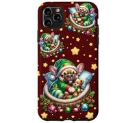 Red Frenchie Accessories For Women Men Who Love Christmas Carcasa para iPhone 11 Pro MAX