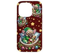 Red Frenchie Accessories For Women Men Who Love Christmas Carcasa para iPhone 14 Pro