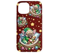 Red Frenchie Accessories For Women Men Who Love Christmas Carcasa para iPhone 15