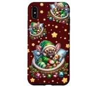 Red Frenchie Accessories For Women Men Who Love Christmas Carcasa para iPhone XS MAX