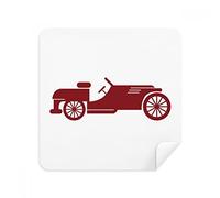 Red Geométrico Classic Cars Silhouette Gafas de limpieza paño del teléfono Limpiador de pantalla gamuza tela 2 piezas