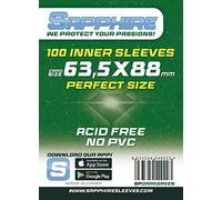 Red Glove - 100 Sapphire Sleeves Dark Green 63,5 x 88 Perfect Fit SPDARKGREEN