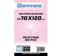 Red Glove Sapphire Card Sleeves Pink 70x120 mm - 100 piezas