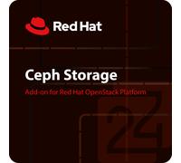 Red Hat Ceph Storage Add-on for Red Hat OpenStack Platform Up to 256TB on a maximum of 12 Physical Nodes Standard