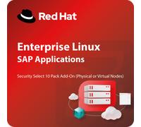 Red Hat Enterprise Linux for SAP Applications, Security Select 10 Pack, Add-On (Physical or Virtual