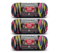 Red Heart All in One Granny - Luces de neón cuadradas (3 unidades, 250 g)