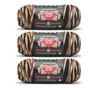 Red Heart All in One Granny Square Espresso - Paquete de 3 hilos de 250 g
