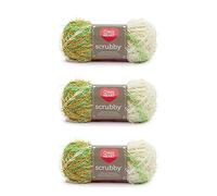 Red Heart Hilo Scrubby, paquete de 3, cítricos 3 unidades