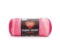 RED HEART Hilo Super Saver Ombre E305.3966, crema de menta