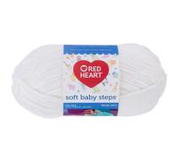 Red Heart Hyarn Soft Baby Steps 9600 White