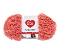 Red Heart Hygge Fur Yarn-Sienna