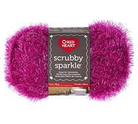 Red Heart Scrubby Sparkle Hilo, Sandía