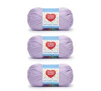 Red Heart Soft Baby Steps Yarn, Lavender 3 Count