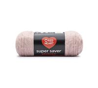 Red Heart Super Saver Brushed Yarn-Dusty Pink