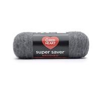 Red Heart Super Saver Brushed Yarn-Shale