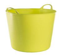 RED HOG Contenedor Cubo Cesta Flexible Flexi Multifuncional, Establo, Jardín, Garaje, Alimentación de Animales, Mezcla, Almacenamiento, Riego, Lavado, Resistencia 120 kg, 44x33x35cm 42L Pistacho