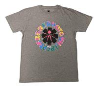 Red Hot Chili Peppers Camiseta Pulpo Oficial Unisex Gris Eco Friendly, Gris, Small