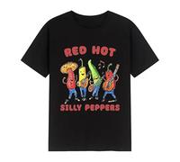 Red Hot Silly Peppers Fashion T-Shirt Black XL