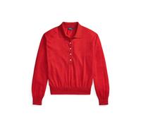 Red Jersey de lana con cuello de polo XXL