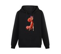 Red Jessica Rabbit Unisex Hoody Black Mens Graphic Hoodie Black M
