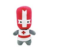 (Red)Juguete de peluche Castle Crashers personaje muñeca almohada decoración habitación niños regalo