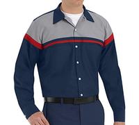 Red Kap Men's Performance Tech Long Sleeve Shirt