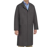 Red Kap Men's Shop Coat, Charcoal, 54