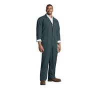Red Kap Men's Twill Action Back Coverall, Spruce Green, 36