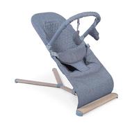 Red Kite - Silla balancín Baya, ergonómica, ajustable y con juguetes en la barra (gris)