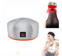 Red Light Therapy For Hair Growth,Red Light Hair Growth System,LED Red Light Therapy Cap,FDA Cleared For Hair Loss In Men & Women,Suitable for hair growth for men and women. (Grey)