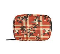 Red Line - Bolsas de medicina de colibrí con compartimentos desmontables, bolsa de ayuda acoplable, estuche de viaje para vitaminas