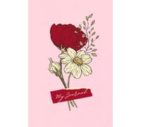 Red love: Aesthetic Notebook with Tulip Flower Design inside: for Daily Journaling, Creative Writing, School Notes, and Elegant Gifting