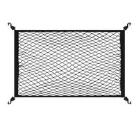 Red Maletero Coche, para Land Rover Defender Discovery 3 4 5 Range Rove Evoque Elasticidad & Resistencia Red Fija Equipaje Organizador Maletero Coche Organizador Almacenamiento,Single Layer