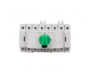 Red modular giratoria - Interruptor agregado 63 A Montaje: carril DIN o placa de montaje, IP20, interruptor de separación, conmutación de dirección, 4P, PSR-463/FIF