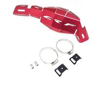 (Red)Motorcycle Accessorie POWER BOMB Exhaust Pipe Heat Cover Guard For Honda CRF 300L 2019-2022