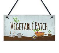 RED OCEAN Parche de verduras para jardín, cobertizo, abuelo, abuela, jardinería, regalo de cumpleaños