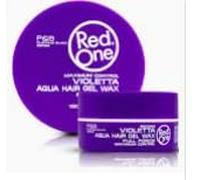 Red One Aqua Hair Gel, fijación extra fuerte, 250 ml, Violeta