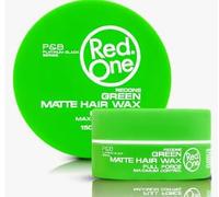 Red One - Cera de peinado mate verde, acabado profesional, 150 g