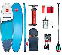 Red Paddle 9’8″ Ride MSL + Carbon 50 Nylon Tabla Sup Y Paddle, Adultos Unisex, Multicolor, Uni
