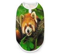 Red Panda Climbs A Tree - Ropa estampada para mascotas, camisetas para mascotas, camisas geniales para cachorros pequeños, medianos y grandes, perros y gatos, talla S