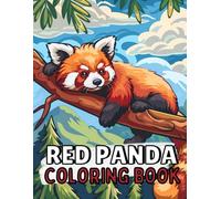 Red Panda Coloring Book
