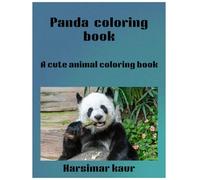 Red panda coloring book