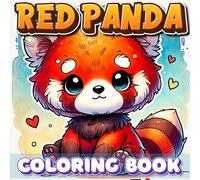 Red Panda Coloring Book: Simple and Fun Designs for All Ages