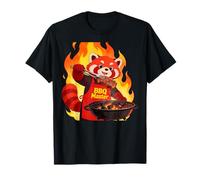Red Panda Cooking Grill BBQ Funny Gift Red Panda Camiseta