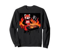 Red Panda Cooking Grill BBQ Funny Gift Red Panda Sudadera