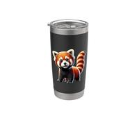 Red Panda Vaso térmico de acero inoxidable de doble pared