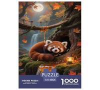 Red Panda1000 Pieza Puzzlesanimal Rompecabezas Coloridos Challenge Puzzle Adultos Y Niños +14 Años Colores Variados38x26cm/1000pcs