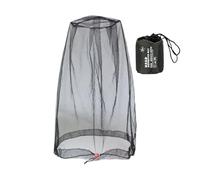 Red para Cabeza contra Moscas | Agujeros Finos Transpirables con Cordón Ajustable Largo | Capucha de Red contra Moscas para Cara & Cuello - para Pesca Camping Senderismo Jardinería Actividades al Aire