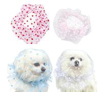 Red Para Cabeza De Perro 4 Piezas de una Cubierta Facial Ajustable