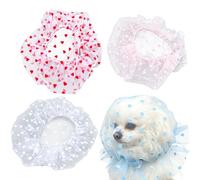 Red Para Cabeza De Perro Pack De 4 Piezas, Cubrecabeza De Malla Ajustable